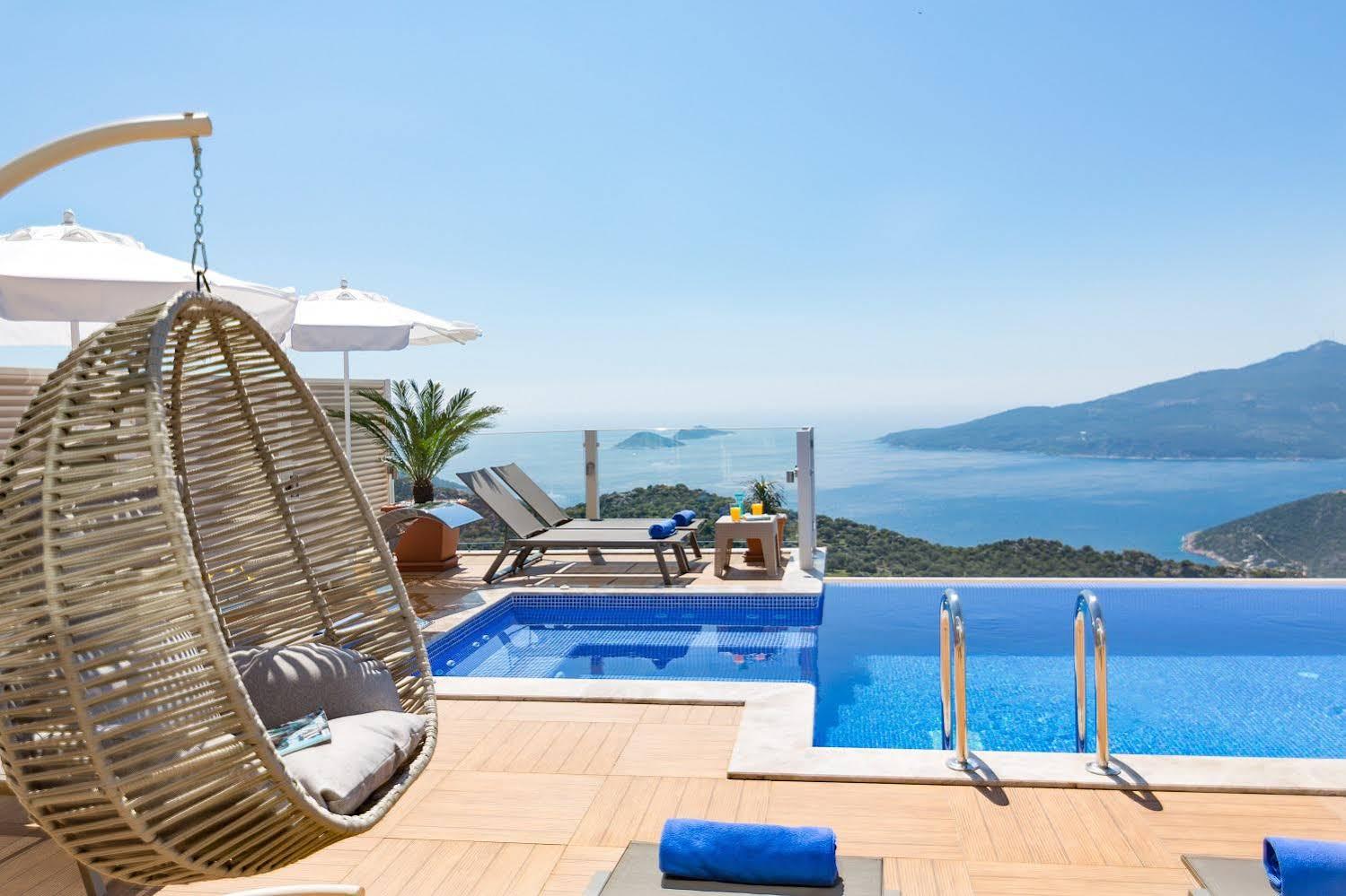 Villa La Mer Azur Kalkan Bagian luar foto