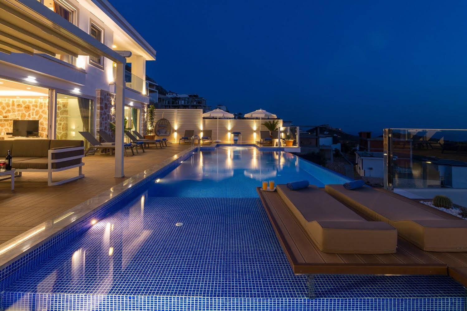 Villa La Mer Azur Kalkan Bagian luar foto