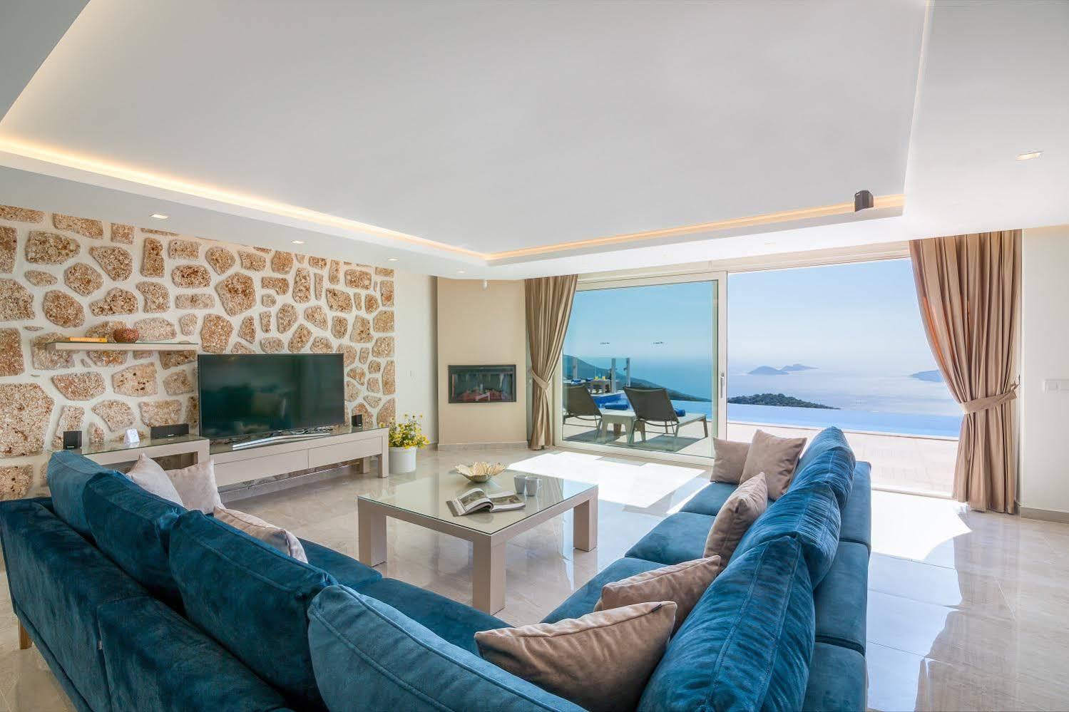 Villa La Mer Azur Kalkan Bagian luar foto