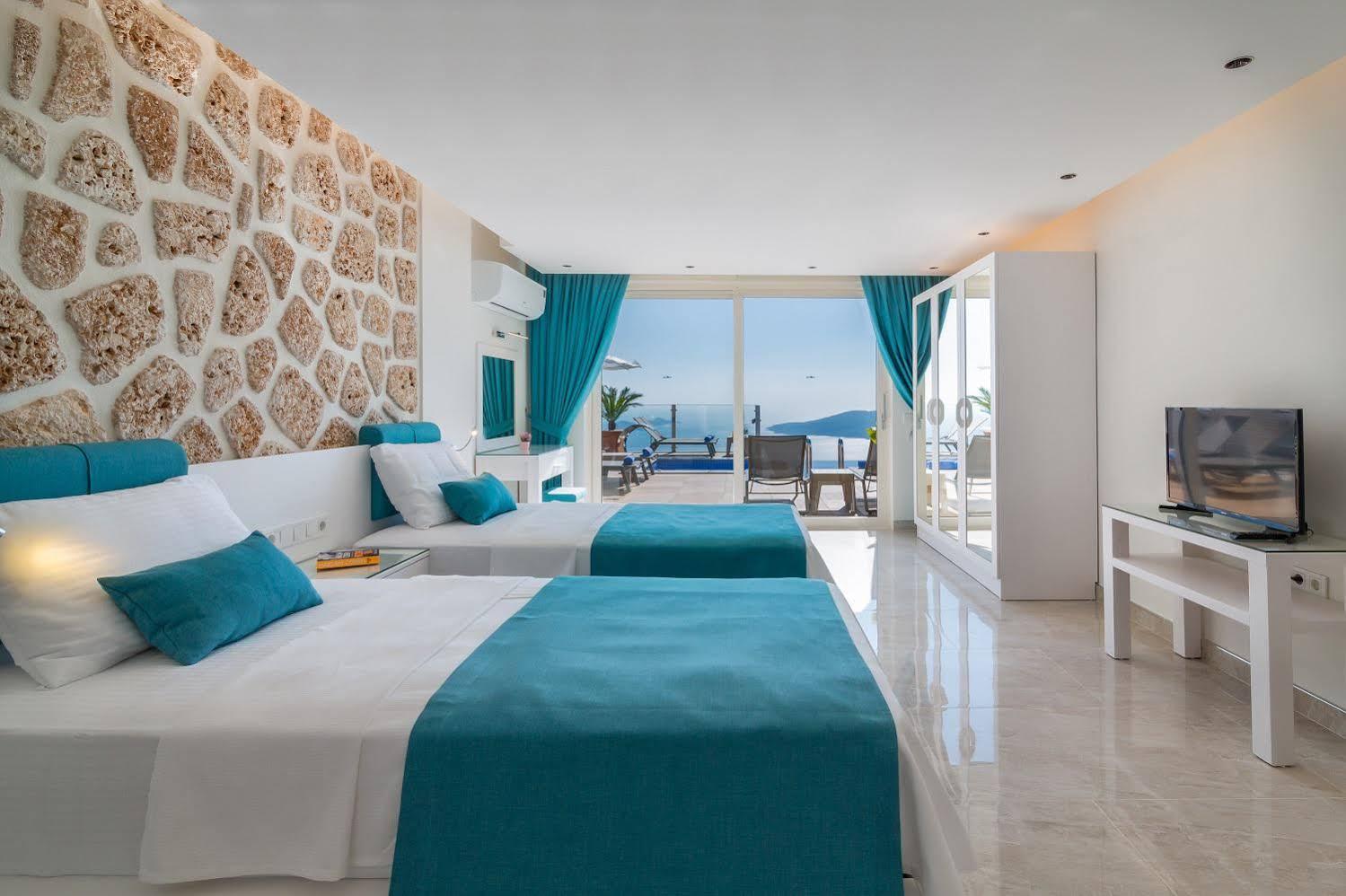 Villa La Mer Azur Kalkan Bagian luar foto