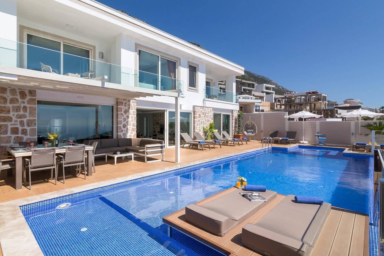 Villa La Mer Azur Kalkan Bagian luar foto