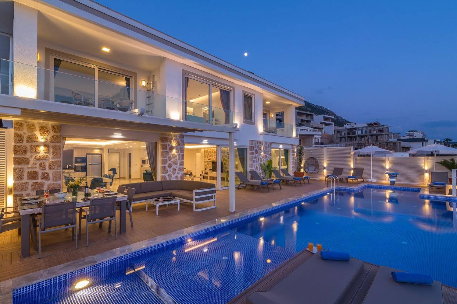 Villa La Mer Azur Kalkan Bagian luar foto