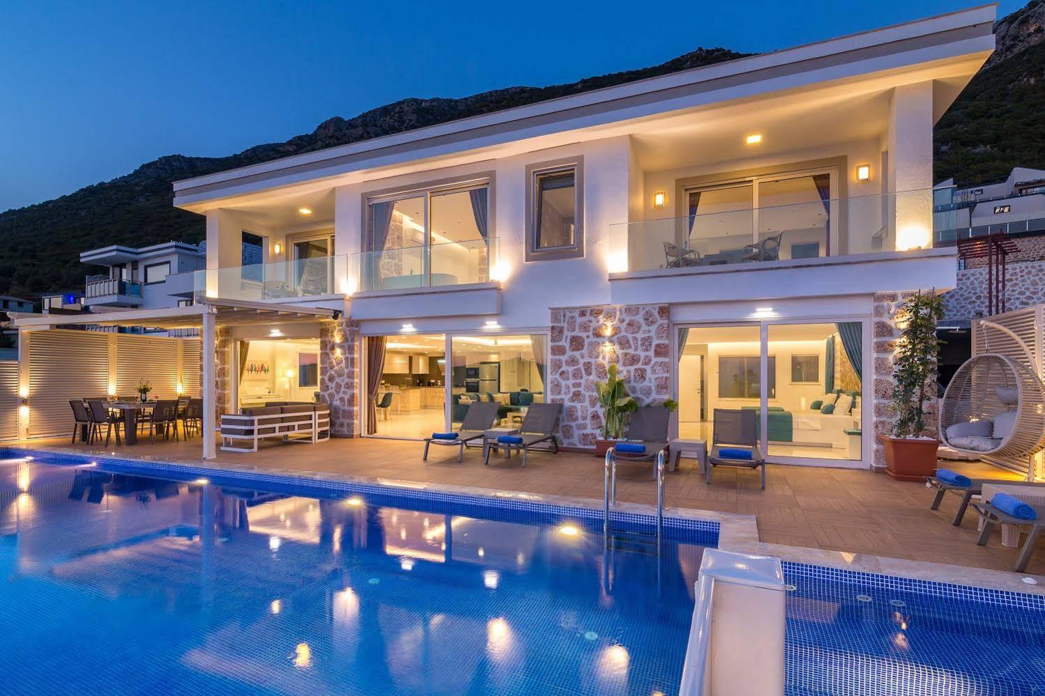 Villa La Mer Azur Kalkan Bagian luar foto